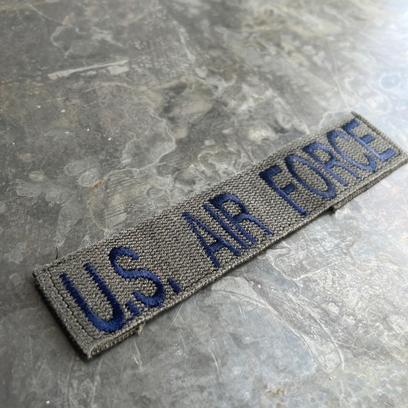 U.S. AIR FORCE embroidered tape patch - vintage - Picture 3 of 10